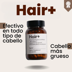 Hair+  Nutrición diaria para un cabello fuerte, brillante y saludable