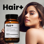 Hair+  Nutrición diaria para un cabello fuerte, brillante y saludable