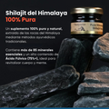 Shilajit del Himalaya: Resina natural para energía y vitalidad diaria